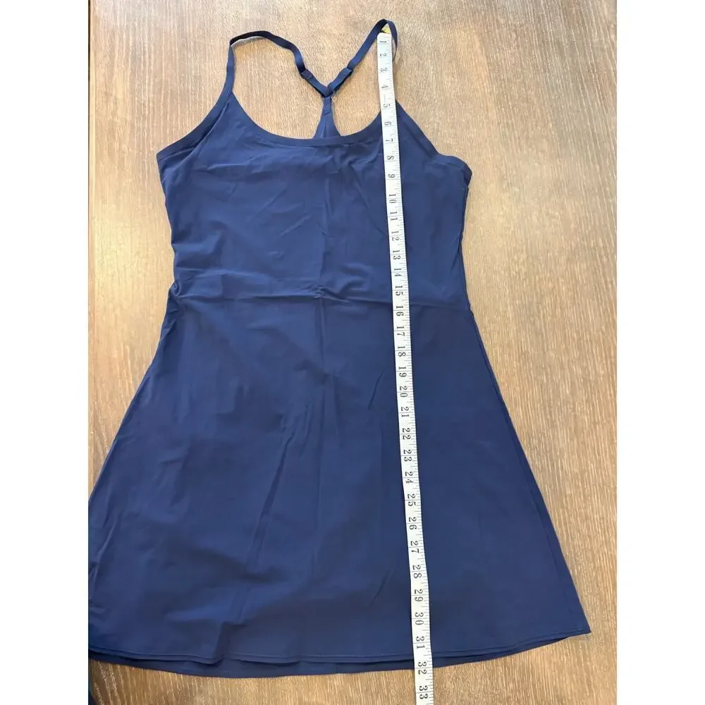 OUTDOOR VOICES Navy Athleisure Golf Tennis Dress size S Pickleball